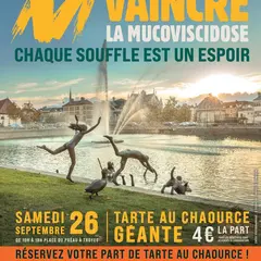 Virades de l'Espoir - Vente de tarte au Chaource