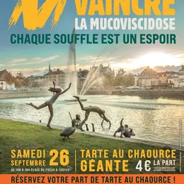 Virades de l'Espoir - Vente de tarte au Chaource