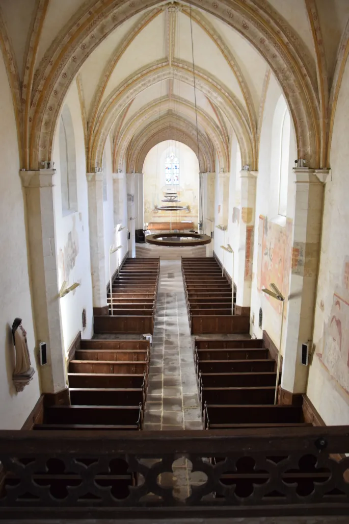 Visite à deux voix de l'église abbatiale de L'Absie