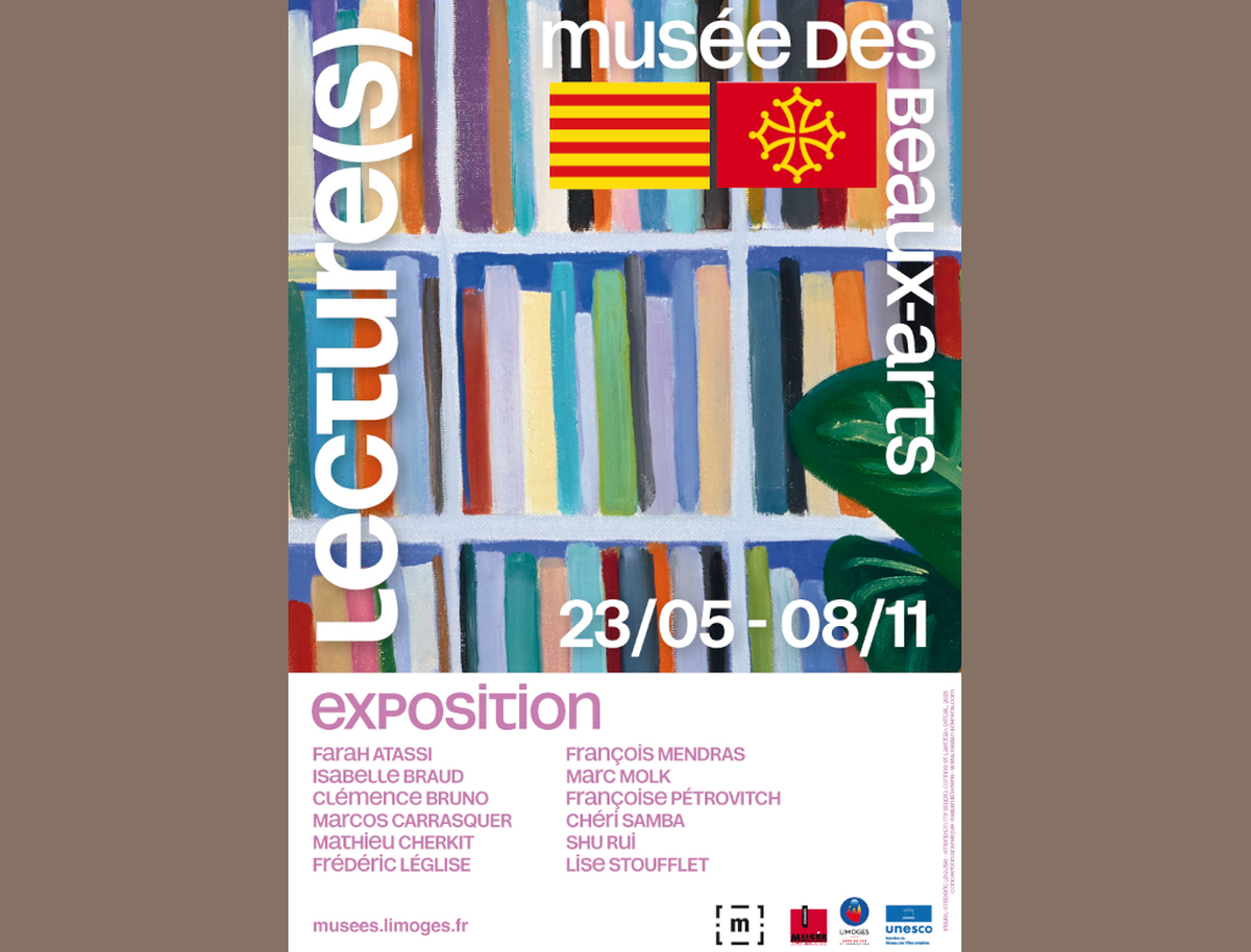 Visite à deux voix français-catalan-occitan de l’exposition Lecture(s) avec Maribel Nadal-Jové & Jan-Marc Simeonin