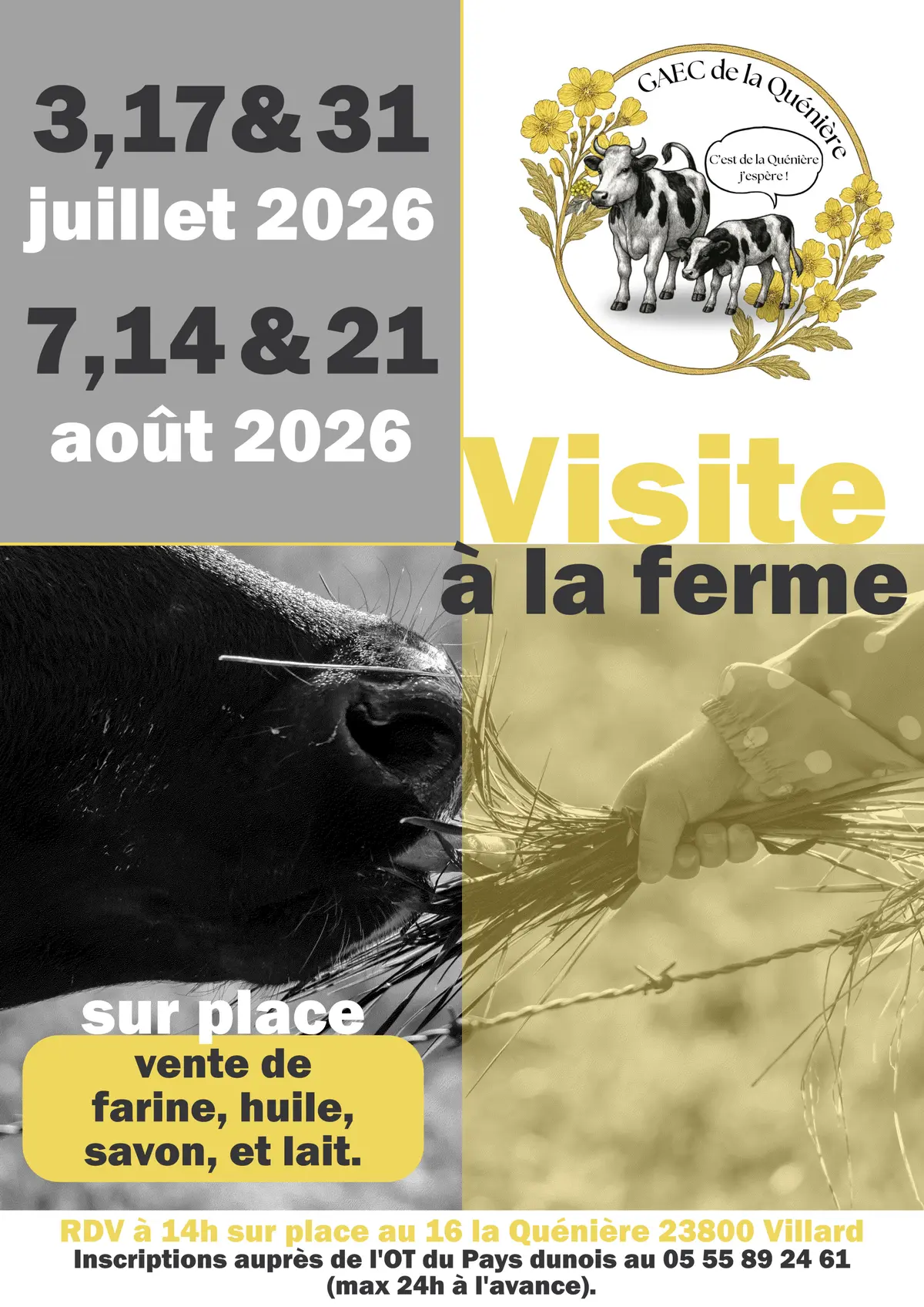 Visite à la ferme