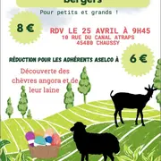 Visite à la ferme des p’tits bergers