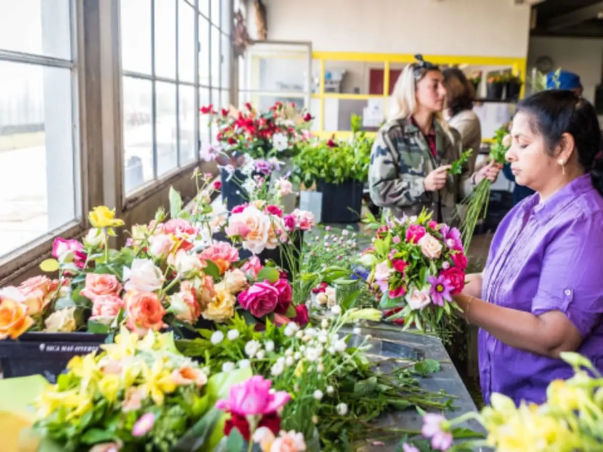 Visite à la ferme & atelier floral  à Avrainville (91)