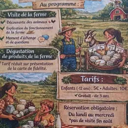 Visite à la ferme et dégustation