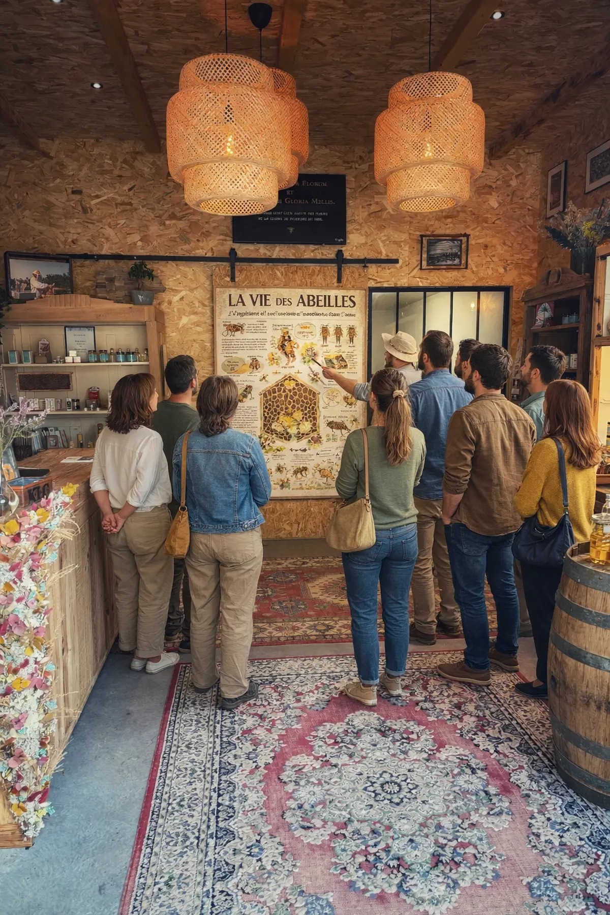 Visite à la miellerie Apis Mellona