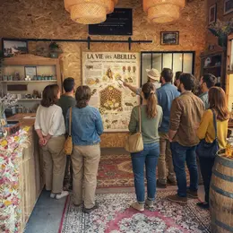 Visite à la miellerie Apis Mellona