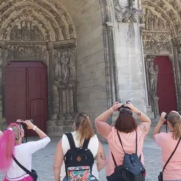 Visite à Laon : Visite de la cathédrale… aux jumelles