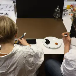Visite-atelier famille de l'exposition Natures diverses