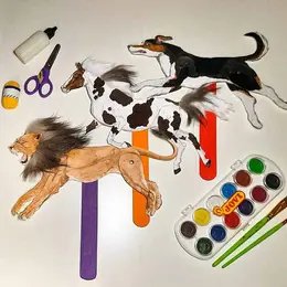 Visite-atelier : la ménagerie en mouvement