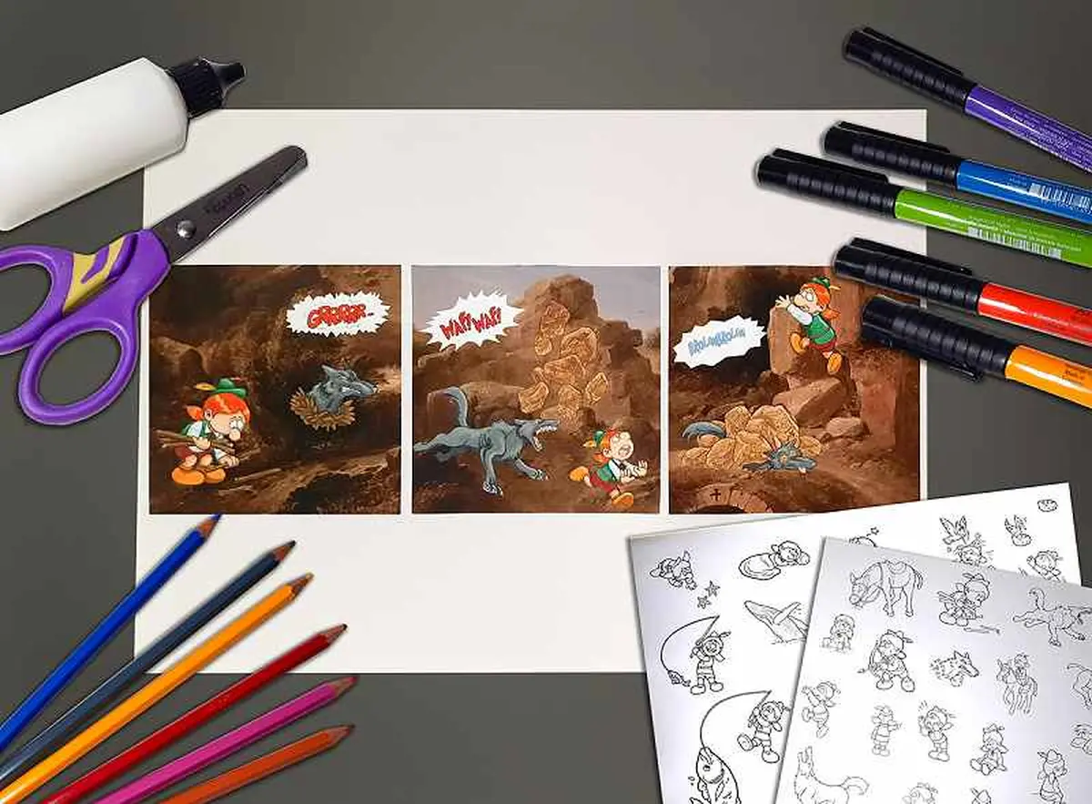 Visite-atelier : les bandes dessinés du paysage