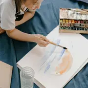 Visite-atelier 'Ma première aquarelle'