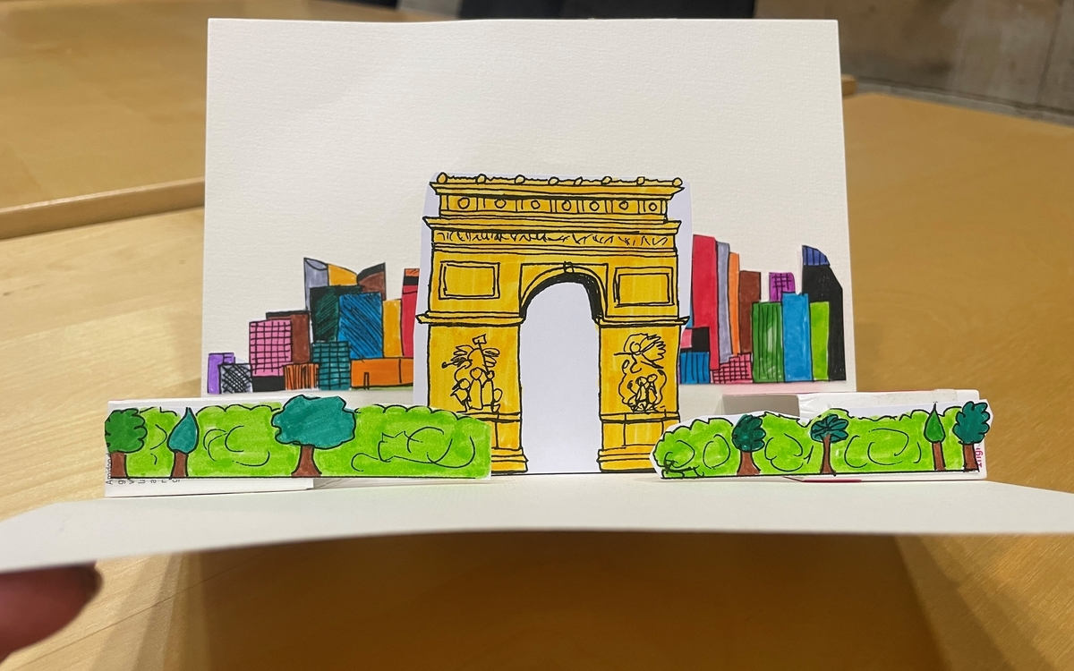 Prototype de Pop-Up par Julie Le Toquin
