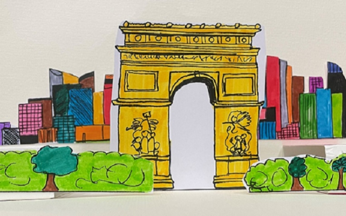 Visite-atelier Pop-up à l'Arc de triomphe