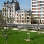 Visite Autour de la Poterne de Peupliers, les rails ont cédé la place à la végétation