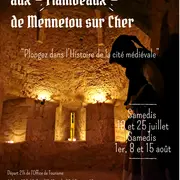 Visite aux flambeaux de la cité médiévale Thématique historique