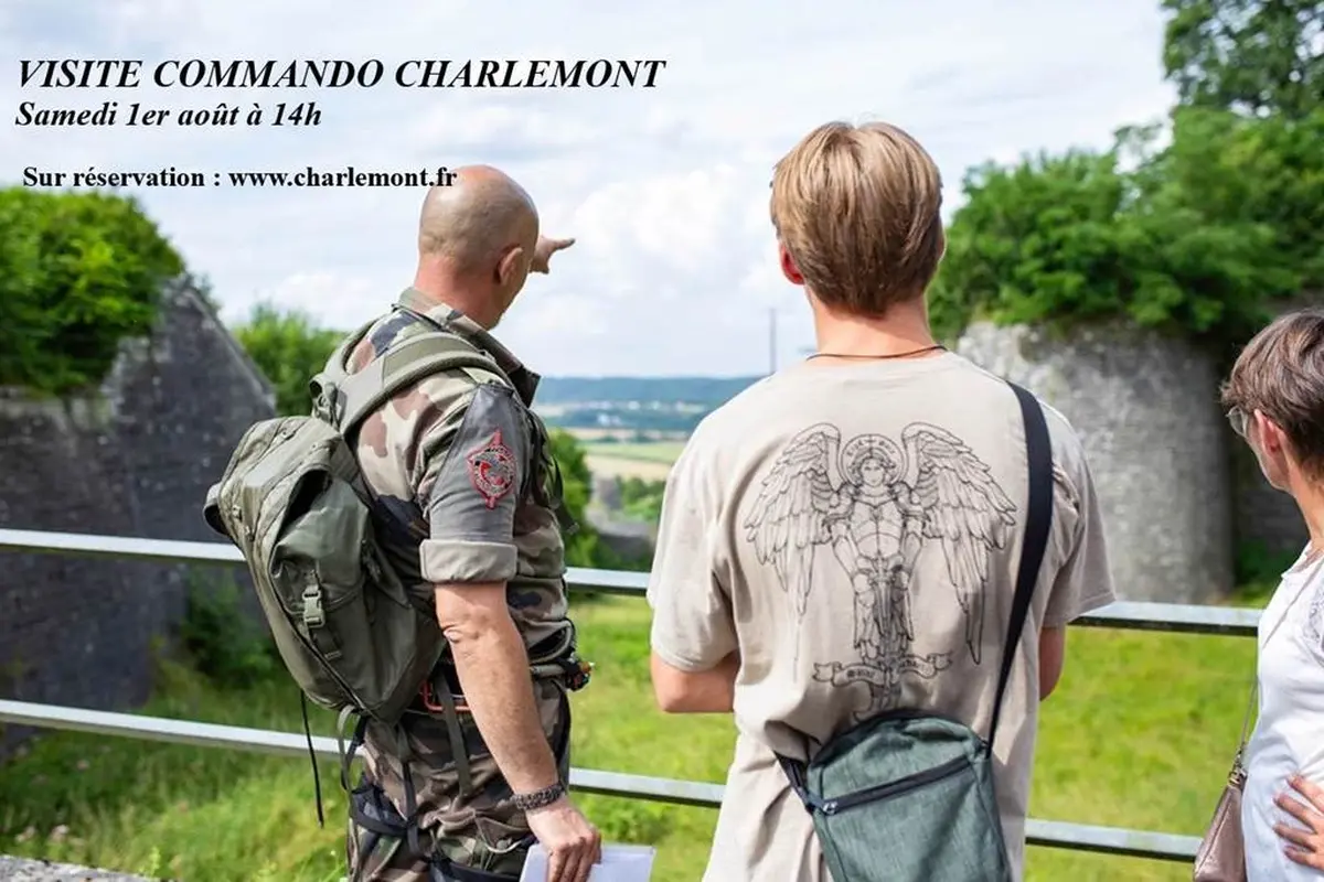 Visite commando Charlemont
