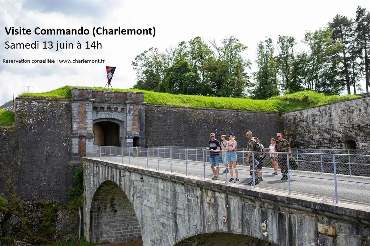 Visite commando Charlemont