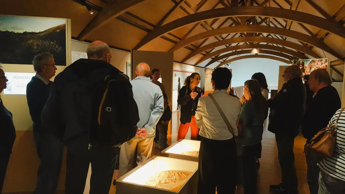 Visite commentée de l'exposition Le monde fascinant des fossiles (spéciale familles)