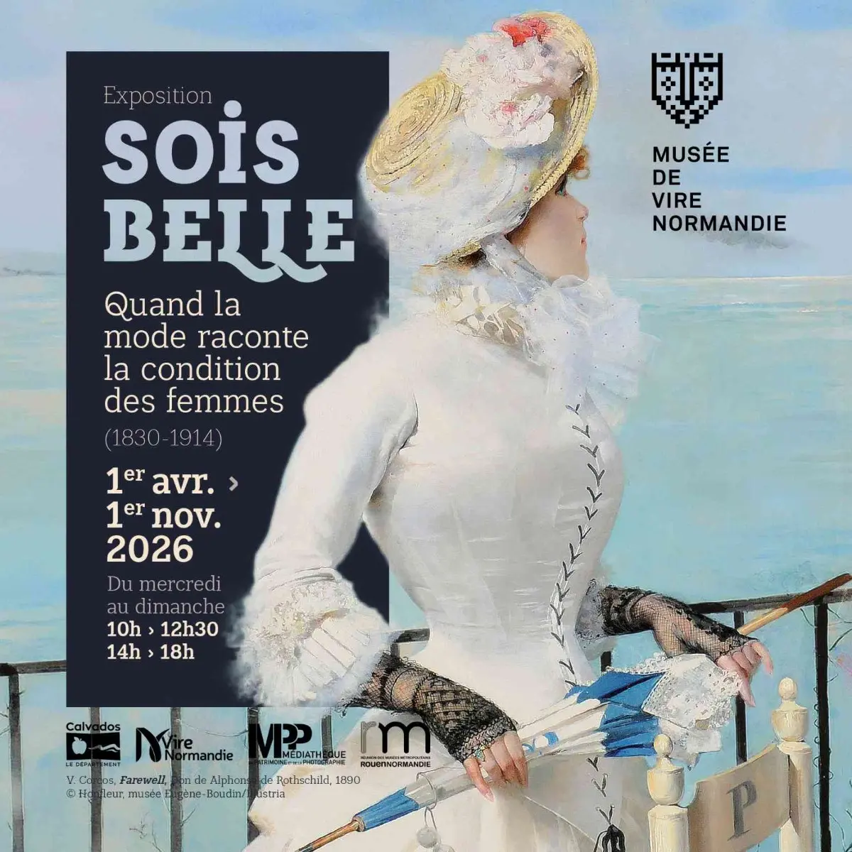 Visite commentée de l'exposition Sois belle. Quand la mode raconte la condition des femmes (1830-1914)