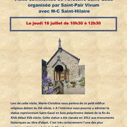 Visite commentée de l'Oratoire Saint-Gaud