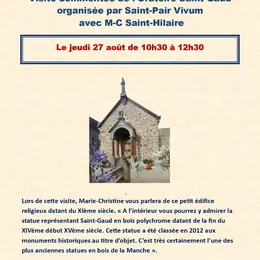 Visite commentée de l'Oratoire Saint-Gaud