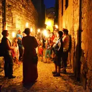 Visite commentée de la bastide de Monpazier aux flambeaux