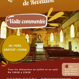 Visite commentée de La Chapelle Saint-Pierre de Réveillon