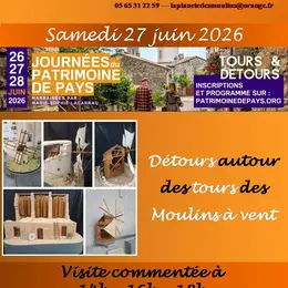 Visite commentée de la Planète des Moulins