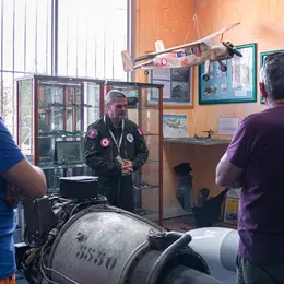 Visite commentée du musée des traditions de la base aérienne 125
