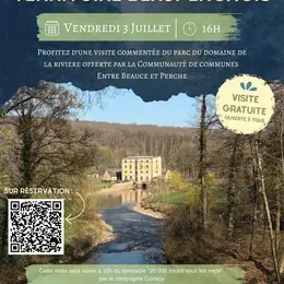 Visite commentée du Parc du Domaine de la Rivière