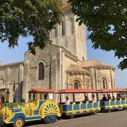 Visite commentée du patrimoine mellois en petit train routier touristique