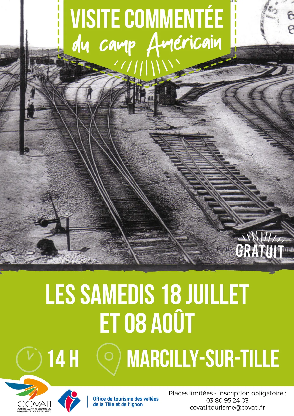 Visite commentée : le camp américain