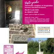 Visite commentée Patrimoine Templier & Hospitalier