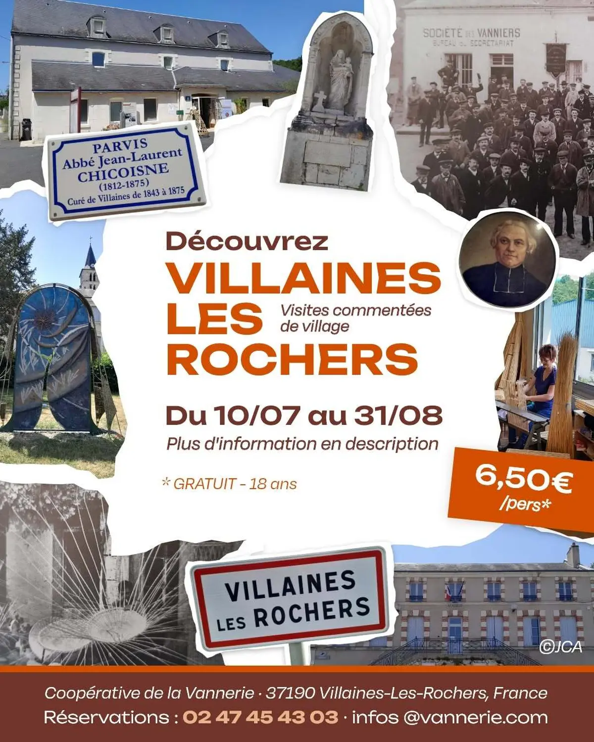 Visite Commentées de Villaines les Rochers