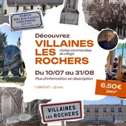 Visite Commentées de Villaines les Rochers