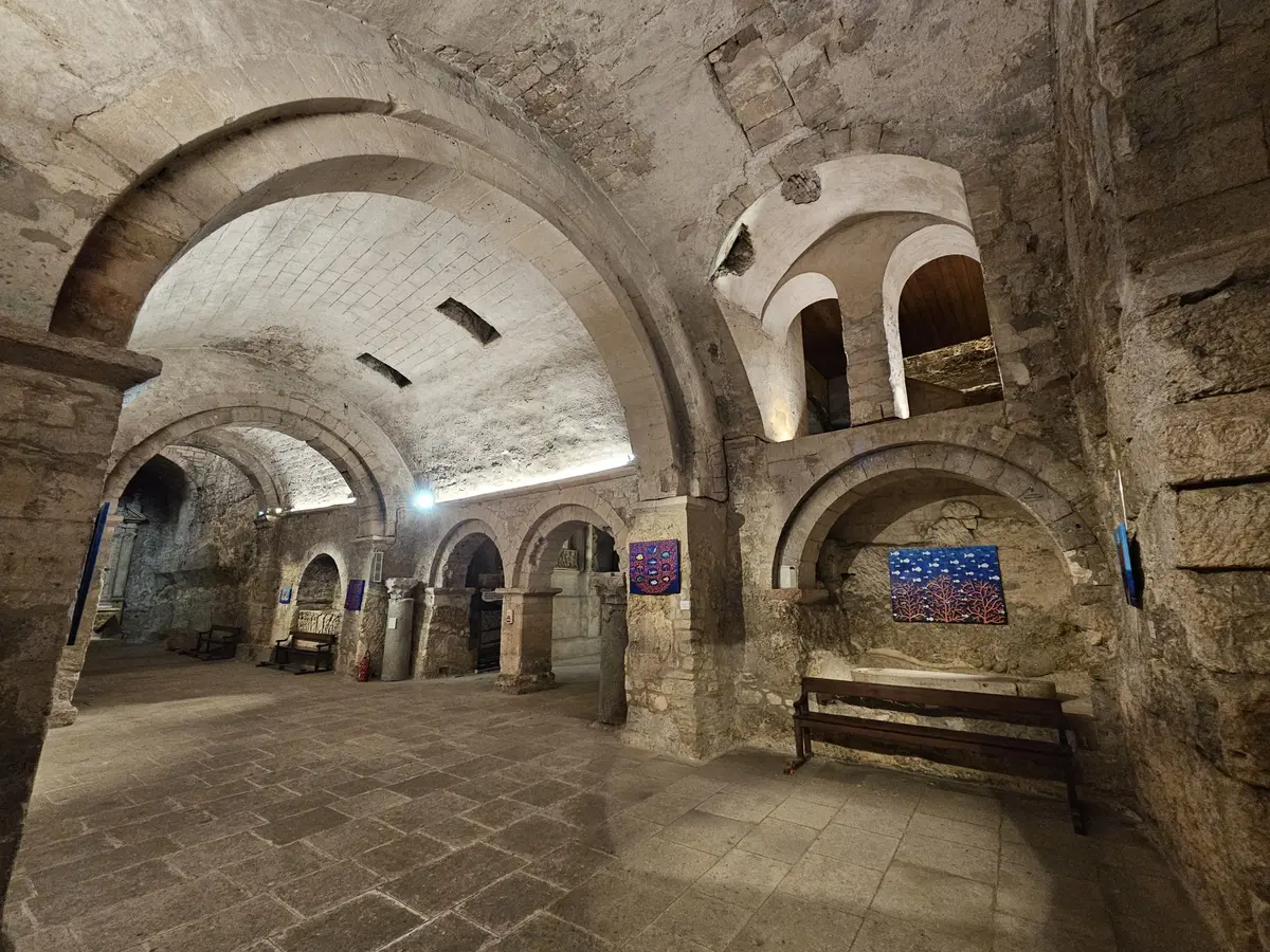 Visite conférence La crypte révélée, architecture et alchimie à Saint-Victor