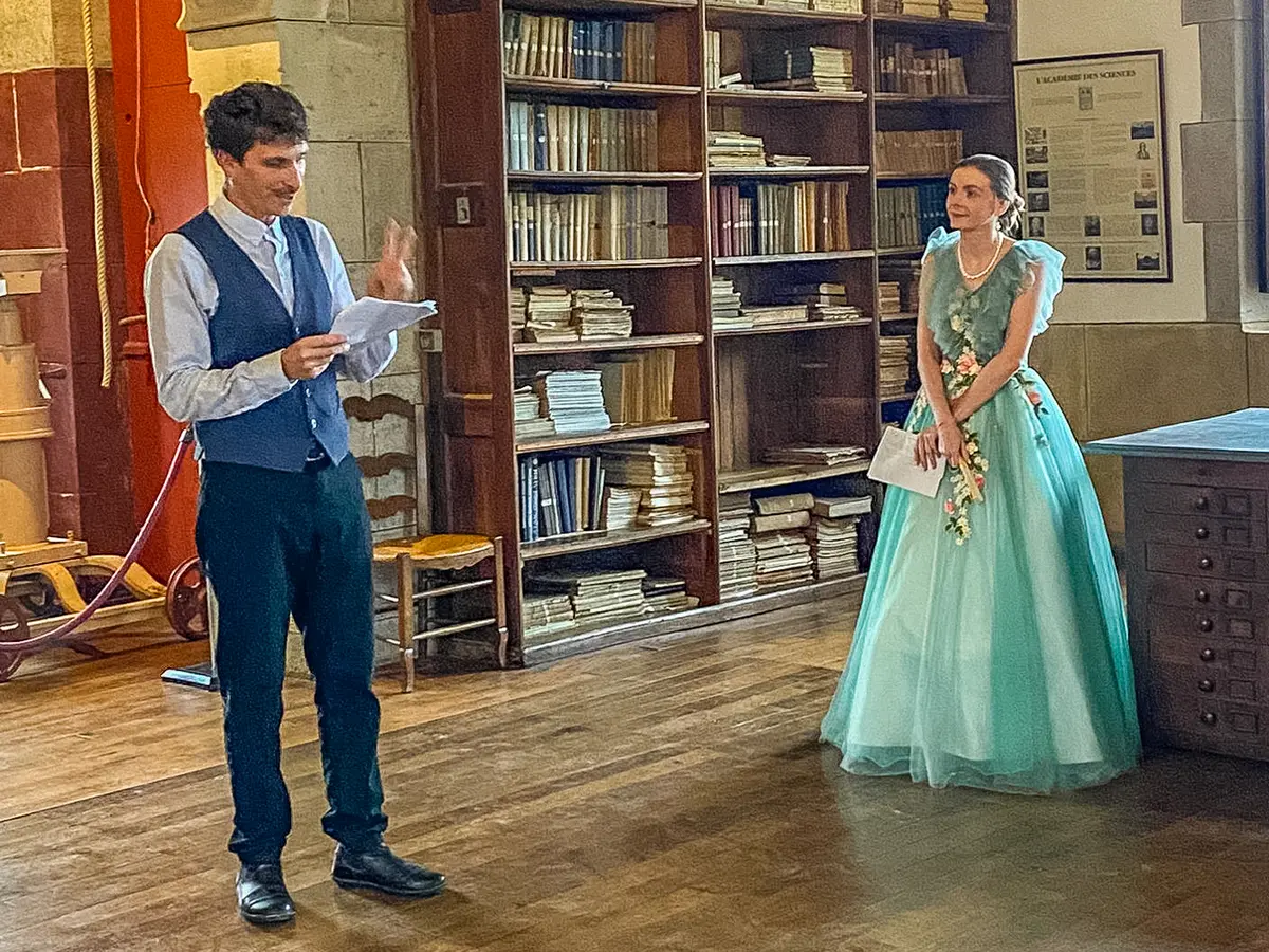 Visite costumée du Château Abbadia