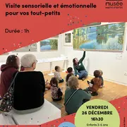 Visite créative en famille pour les tout-petits au Musée Henri-Martin