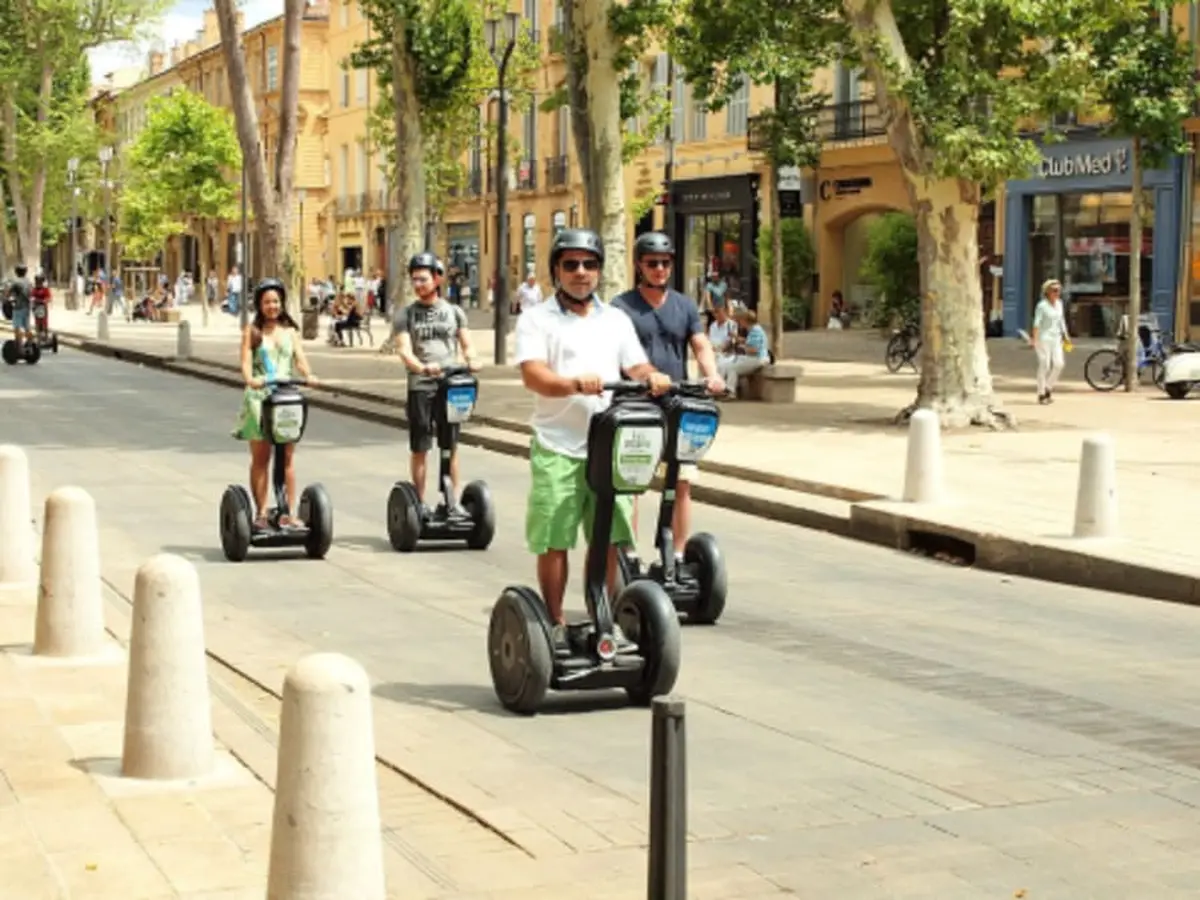 Visite d'Aix-en-Provence à Segway (13)