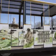 Visite d’Aix-en-Provence en train touristique électrique – sur les pas de Cezanne