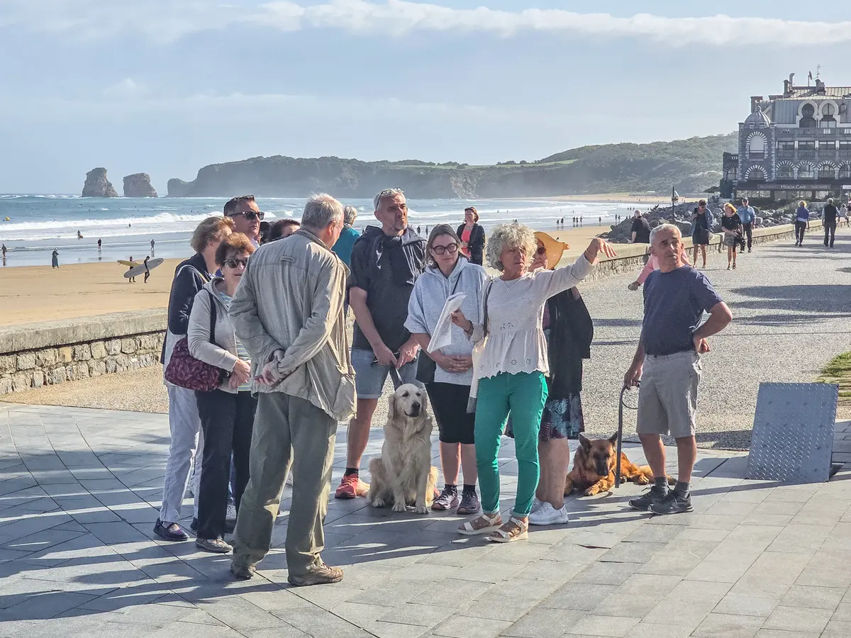 Visite d'Hendaye Quartier plage