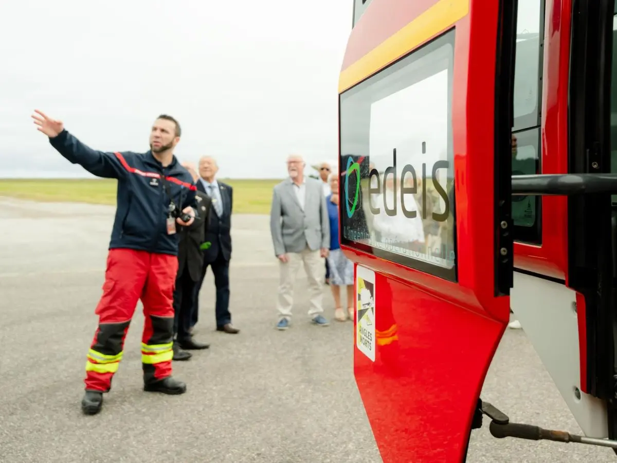 Visite de l'aéroport