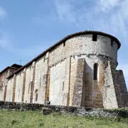 Visite de l'église fortifiée de Lesgor