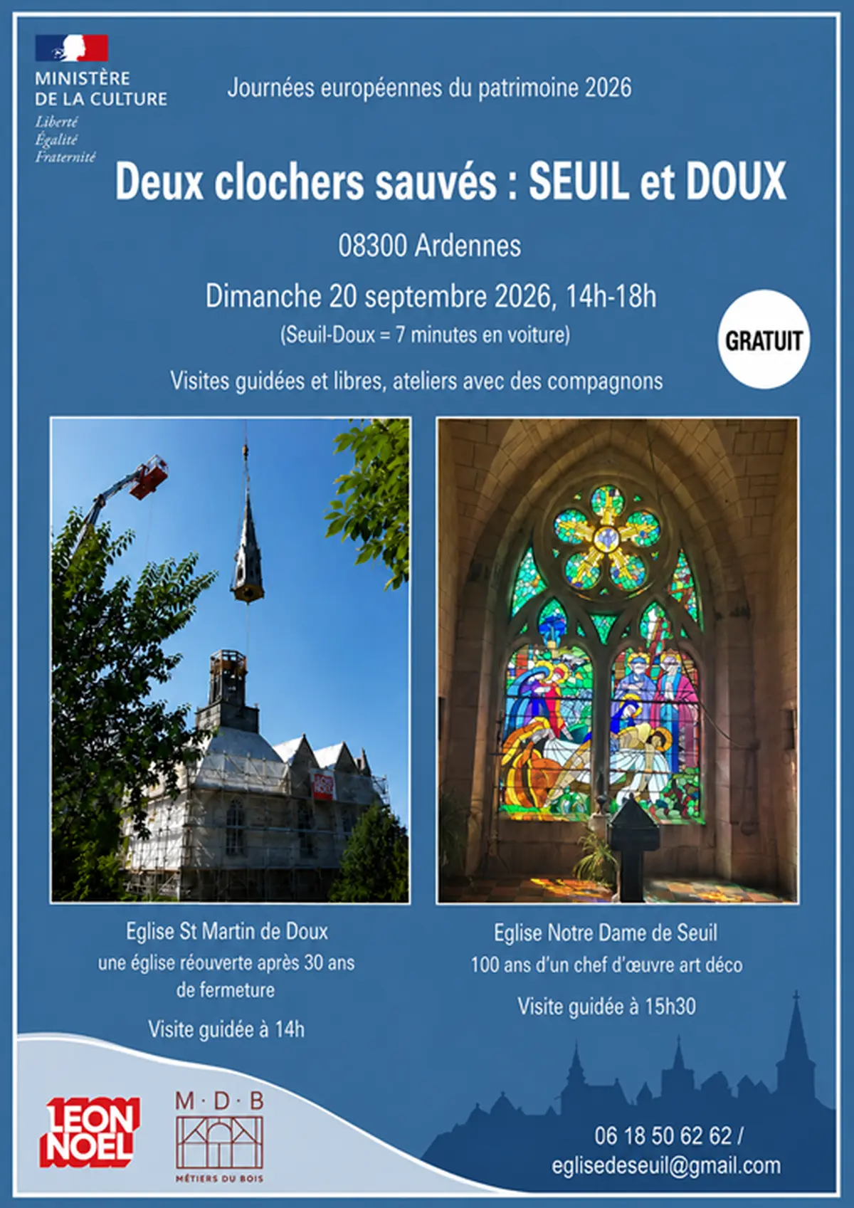 Visite de l'église Saint-Martin