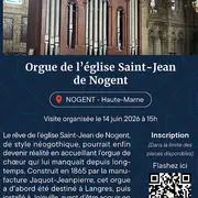 Visite de l'orgue de Nogent