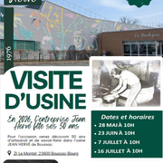 Visite de l'usine JEAN HERVE - Artisanat et savoir-faire