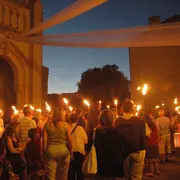 Visite de la bastide aux flambeaux
