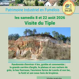 Visite de la carrière du Tiple 2026