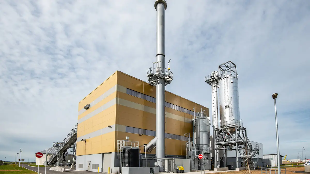 Visite de la centrale de cogénération biomasse