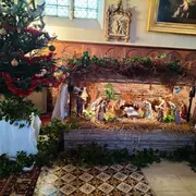 Visite de la crèche - Eglise de Sainte Foy de Montgommery